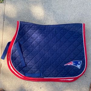 English jumper New England Patriots saddle pad